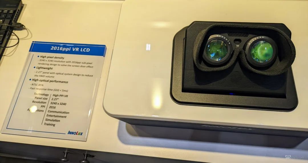 JDI聯手群創光電推出用于VR頭顯的3K LCD面板