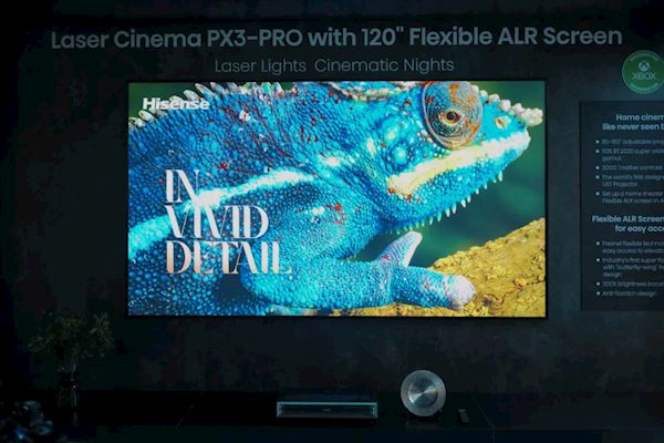 全球首款專為Xbox設計 海信激光家庭影院PX3-PRO亮相：150英寸巨幕