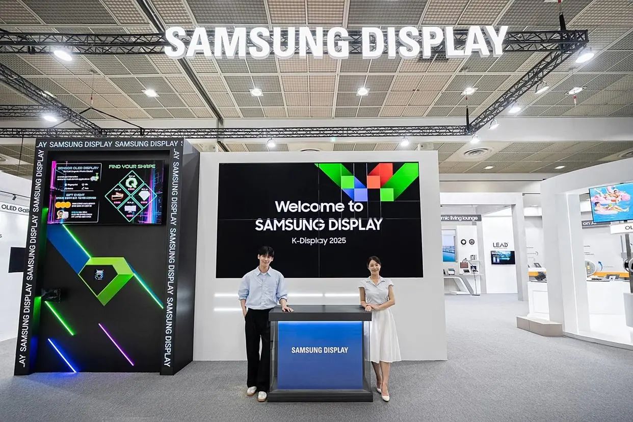 三星顯示在韓國K-Display 2025展示全球最亮Micro LED技術(shù)智能手表顯示面板