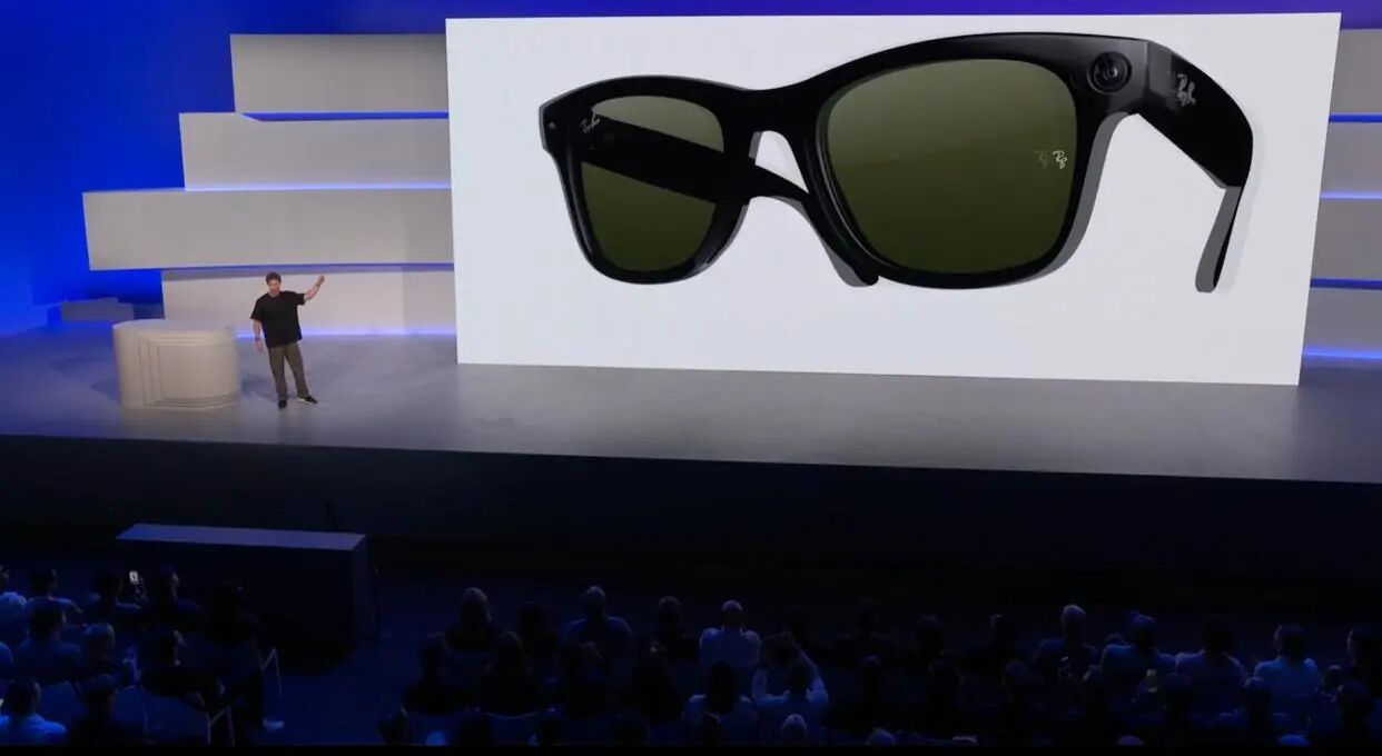 Meta發布首款具有全彩、高分辨率顯示屏的人工智能眼鏡