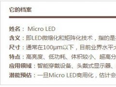 多圖秒懂Micro LED：殺手級應用 緣何未顯殺手本色？